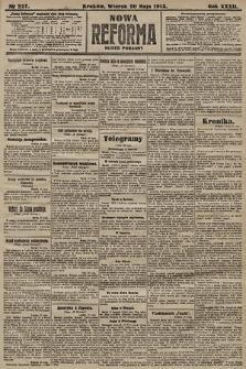 Nowa Reforma (numer poranny). 1913, nr 227