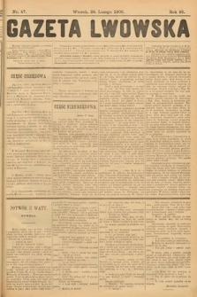 Gazeta Lwowska. 1905, nr 47