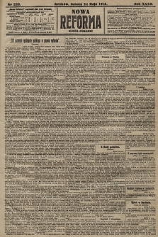 Nowa Reforma (numer poranny). 1913, nr 233