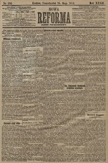 Nowa Reforma (numer popołudniowy). 1913, nr 236