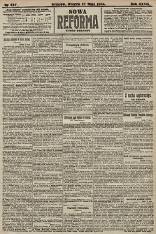 Nowa Reforma (numer poranny). 1913, nr 237
