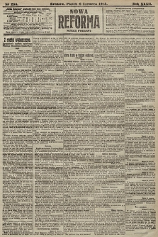 Nowa Reforma (numer poranny). 1913, nr 255