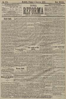 Nowa Reforma (numer popołudniowy). 1913, nr 256