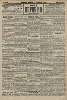 Nowa Reforma (numer poranny). 1913, nr 273