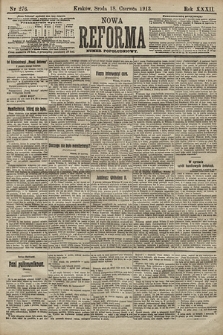 Nowa Reforma (numer popołudniowy). 1913, nr 276