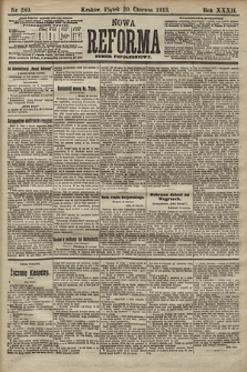 Nowa Reforma (numer popołudniowy). 1913, nr 280
