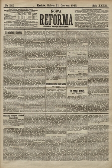 Nowa Reforma (numer popołudniowy). 1913, nr 282