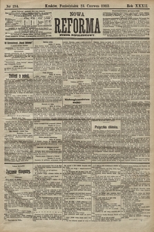 Nowa Reforma (numer popołudniowy). 1913, nr 284