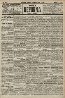 Nowa Reforma (numer poranny). 1913, nr 287