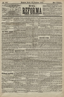 Nowa Reforma (numer popołudniowy). 1913, nr 288