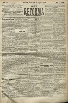 Nowa Reforma (numer popołudniowy). 1913, nr 302