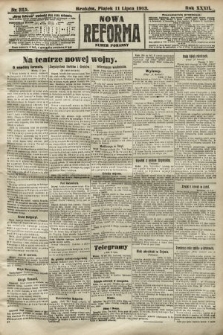 Nowa Reforma (numer poranny). 1913, nr 315