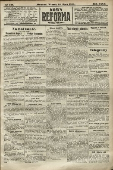 Nowa Reforma (numer poranny). 1913, nr 321