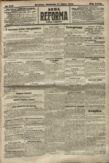 Nowa Reforma (numer poranny). 1913, nr 343