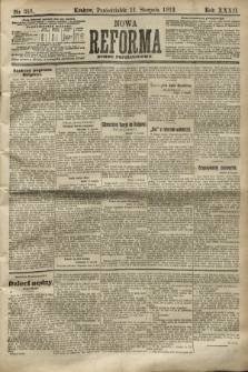 Nowa Reforma (numer popołudniowy). 1913, nr 368