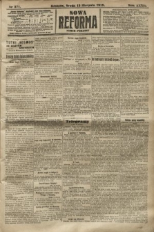 Nowa Reforma (numer poranny). 1913, nr 371
