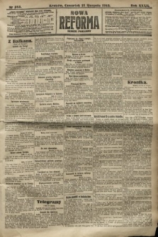 Nowa Reforma (numer poranny). 1913, nr 383