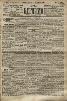 Nowa Reforma (numer popołudniowy). 1913, nr 404