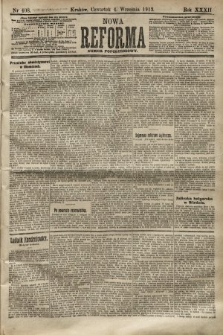Nowa Reforma (numer popołudniowy). 1913, nr 408