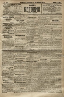 Nowa Reforma (numer poranny). 1913, nr 413