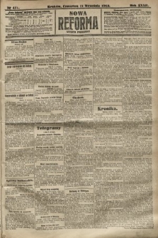Nowa Reforma (numer poranny). 1913, nr 417
