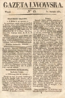 Gazeta Lwowska. 1832, nr 13