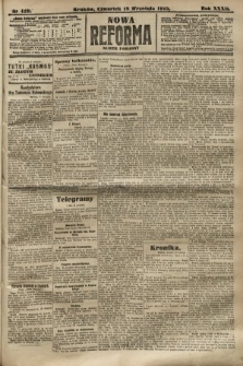 Nowa Reforma (numer poranny). 1913, nr 429