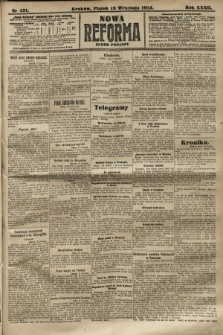 Nowa Reforma (numer poranny). 1913, nr 431