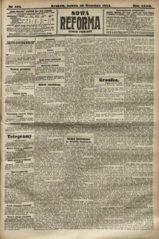 Nowa Reforma (numer poranny). 1913, nr 433