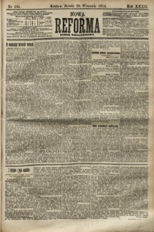 Nowa Reforma (numer popołudniowy). 1913, nr 434