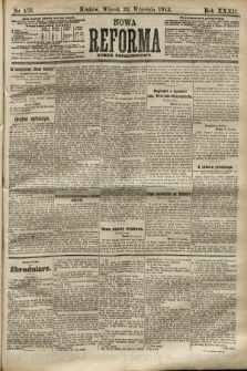 Nowa Reforma (numer popołudniowy). 1913, nr 438