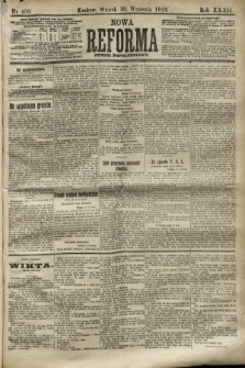 Nowa Reforma (numer popołudniowy). 1913, nr 450