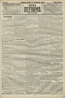 Nowa Reforma (numer poranny). 1913, nr 521