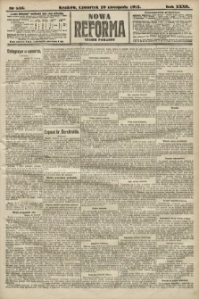 Nowa Reforma (numer poranny). 1913, nr 535