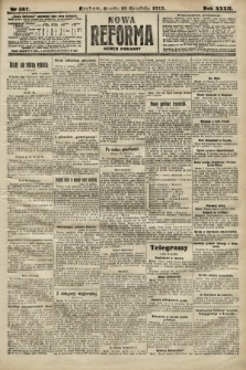 Nowa Reforma (numer poranny). 1913, nr 567