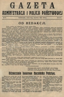 Gazeta Administracji i Policji Państwowej. 1922, nr 12