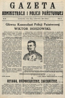 Gazeta Administracji i Policji Państwowej. 1922, nr 18