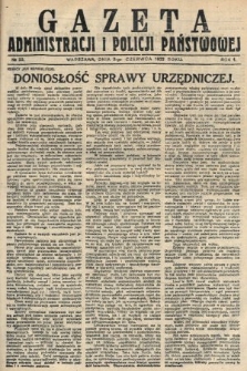 Gazeta Administracji i Policji Państwowej. 1922, nr 23