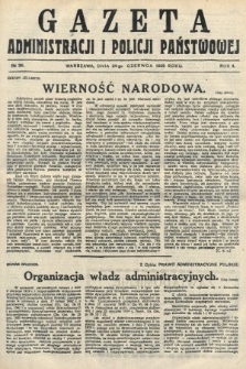 Gazeta Administracji i Policji Państwowej. 1922, nr 26