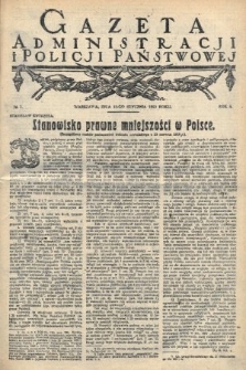 Gazeta Administracji i Policji Państwowej. 1923, nr 3