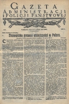 Gazeta Administracji i Policji Państwowej. 1923, nr 6