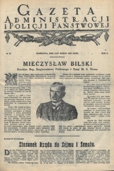 Gazeta Administracji i Policji Państwowej. 1923, nr 10