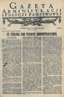 Gazeta Administracji i Policji Państwowej. 1923, nr 11