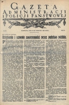 Gazeta Administracji i Policji Państwowej. 1923, nr 17