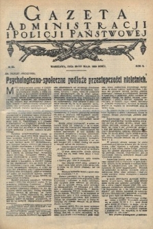Gazeta Administracji i Policji Państwowej. 1923, nr 22