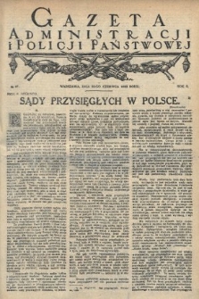 Gazeta Administracji i Policji Państwowej. 1923, nr 27
