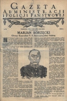 Gazeta Administracji i Policji Państwowej. 1923, nr 30