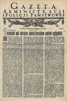 Gazeta Administracji i Policji Państwowej. 1923, nr 37
