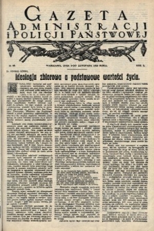 Gazeta Administracji i Policji Państwowej. 1923, nr 45