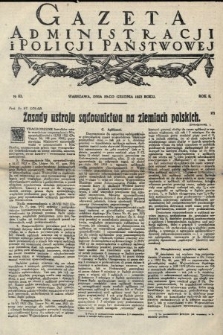 Gazeta Administracji i Policji Państwowej. 1923, nr 53